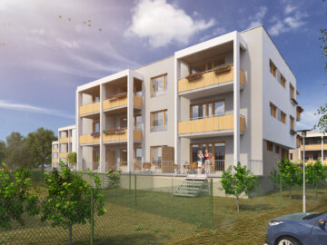 3D vizualizace bytových domů developerského projektu Byty Frýdek.