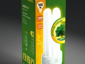 Obalový design produktů firmy Greenlux