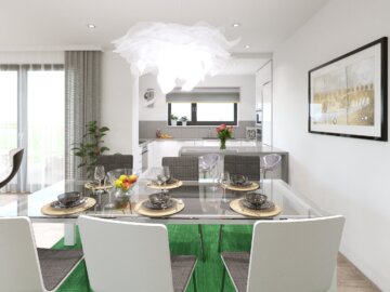 Vizualizace luxusních apartmánů Opálená