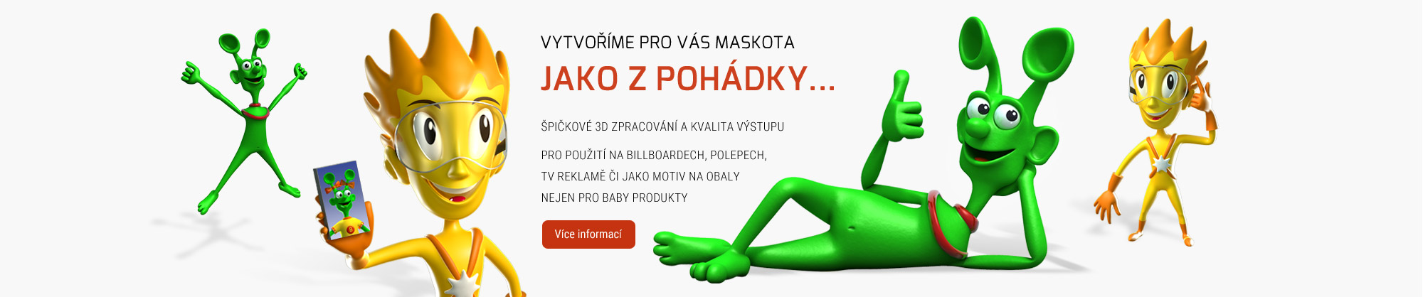 Tvorba 3D postavičky, maskota