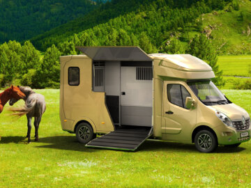 Automotive vizualizace koňských nádstaveb Paraganhorseboxes